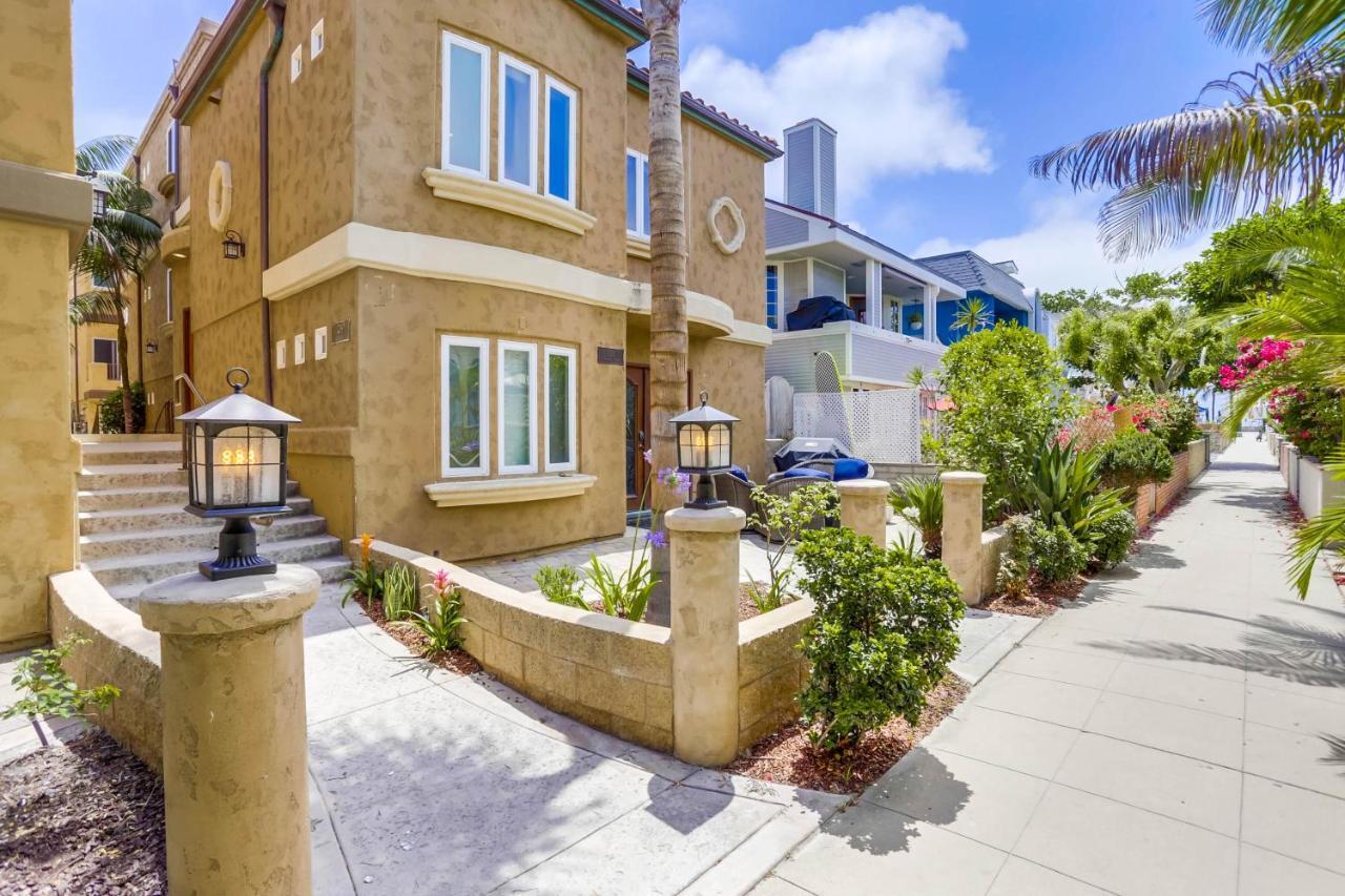 Stunning Ocean View Home W Rooftop Terrace, Firepit, Fast Wifi, Ac & Parking! 샌디에이고 외부 사진