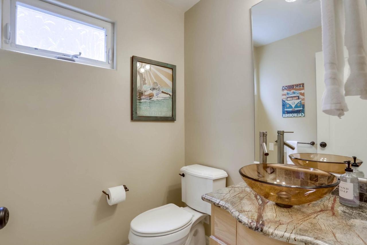 Stunning Ocean View Home W Rooftop Terrace, Firepit, Fast Wifi, Ac & Parking! 샌디에이고 외부 사진