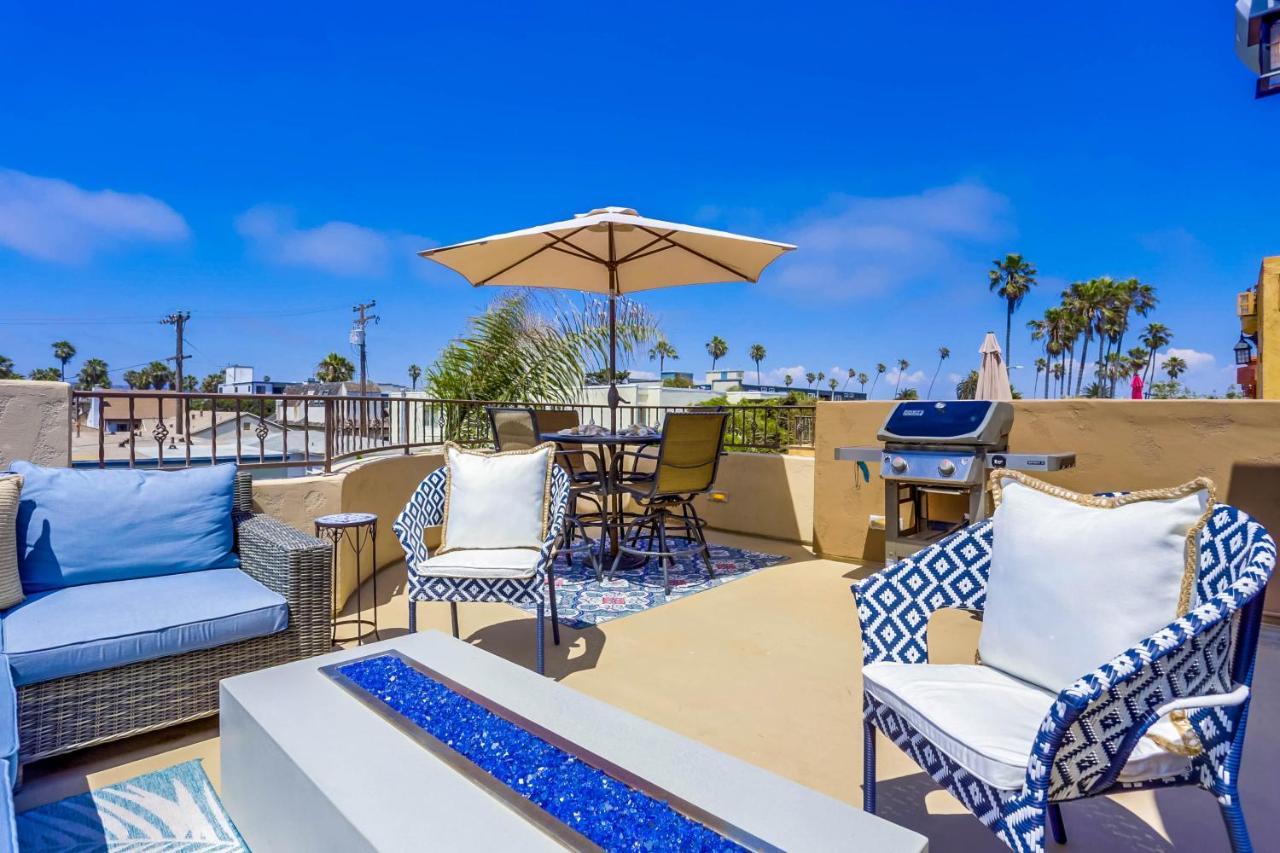 Stunning Ocean View Home W Rooftop Terrace, Firepit, Fast Wifi, Ac & Parking! 샌디에이고 외부 사진